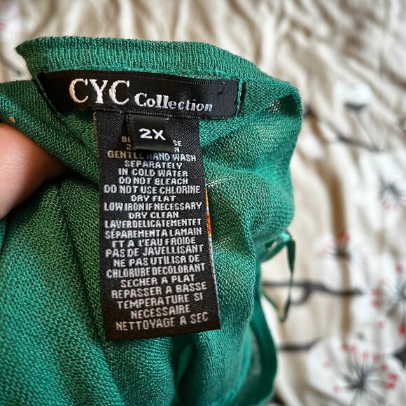 Crossover tie-up ballet sweater in XL - Picture 7 of 7